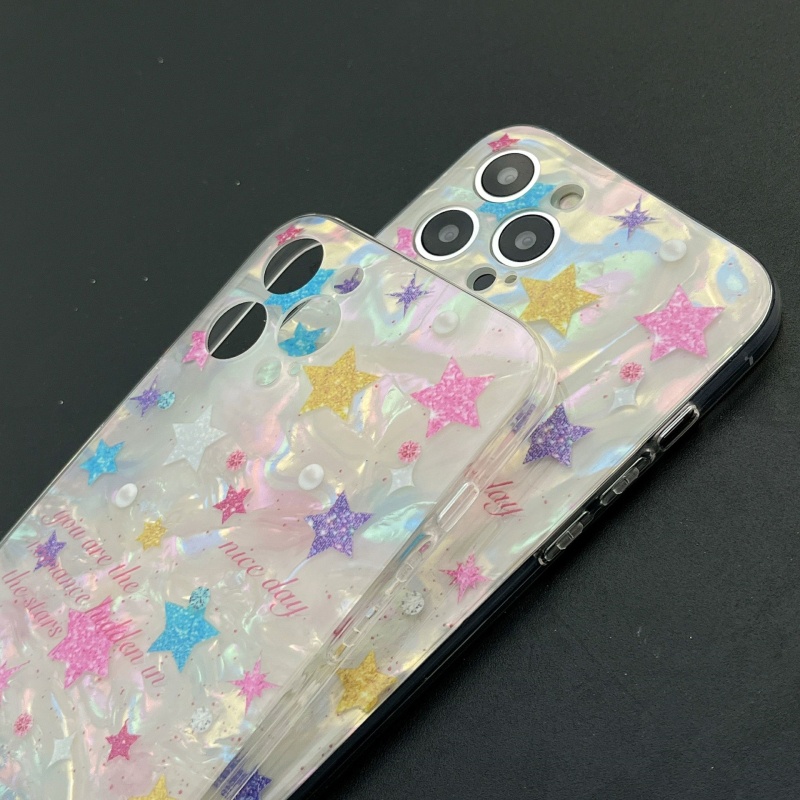 Ốp Điện Thoại Silicone Mềm Trong Suốt Chống Sốc Chống Rơi In Họa Tiết Cho iPhone 14 13 12 11 Pro Max 14 Plus