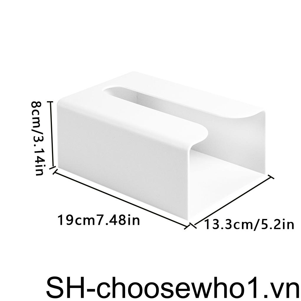 Hộp Đựng Khăn Giấy Gắn Tường Bằng Nhựa Chống Nước Cho Nhà Bếp / Nhà Vệ Sinh