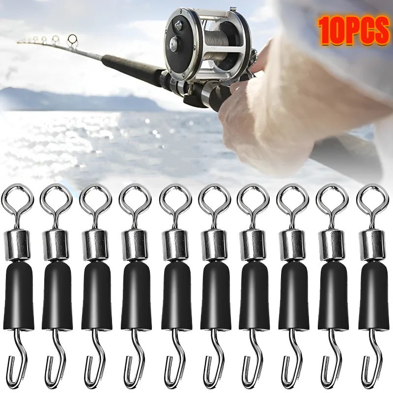 Set 10 Phụ Kiện Câu Cá Chuyên Dụng Bằng Silicone