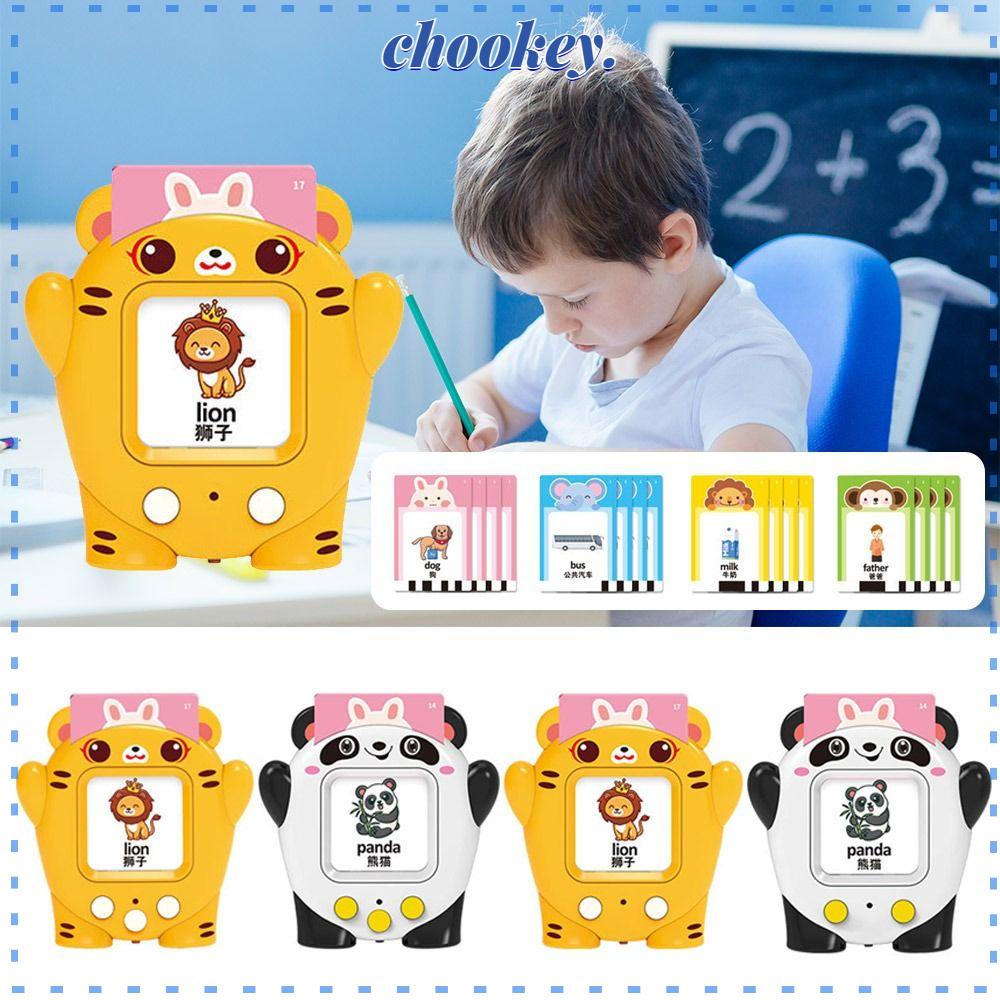 CHOOKEY Thẻ Học Tập Phát Sáng Cho Trẻ Mẫu Giáo