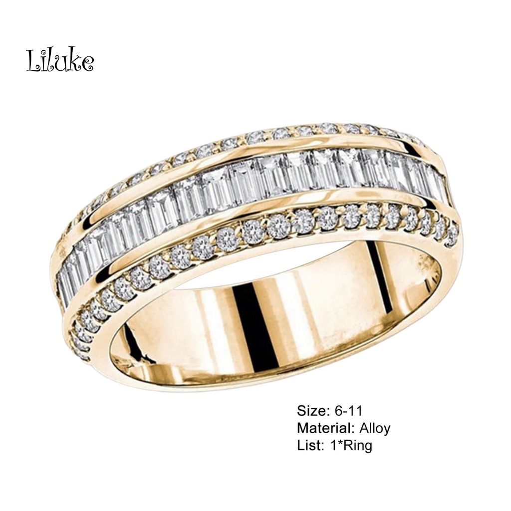 Nhẫn Nữ Thiết Kế Độc Đáo Đính Đá Lấp Lánh Sang Trọng