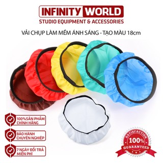 Vải tản sáng 6 màu dùng cho chóa đèn studio tấm vải che ánh sáng chụp ảnh tấm phủ khuếch tán mềm ánh sáng