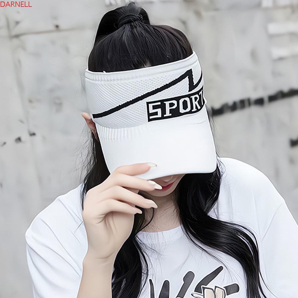 DARNELL Mũ Rộng Vành Chống Nắng Tia UV Họa Tiết Kẻ Sọc Có Thể Điều Chỉnh Thời Trang Đi Biển Mùa