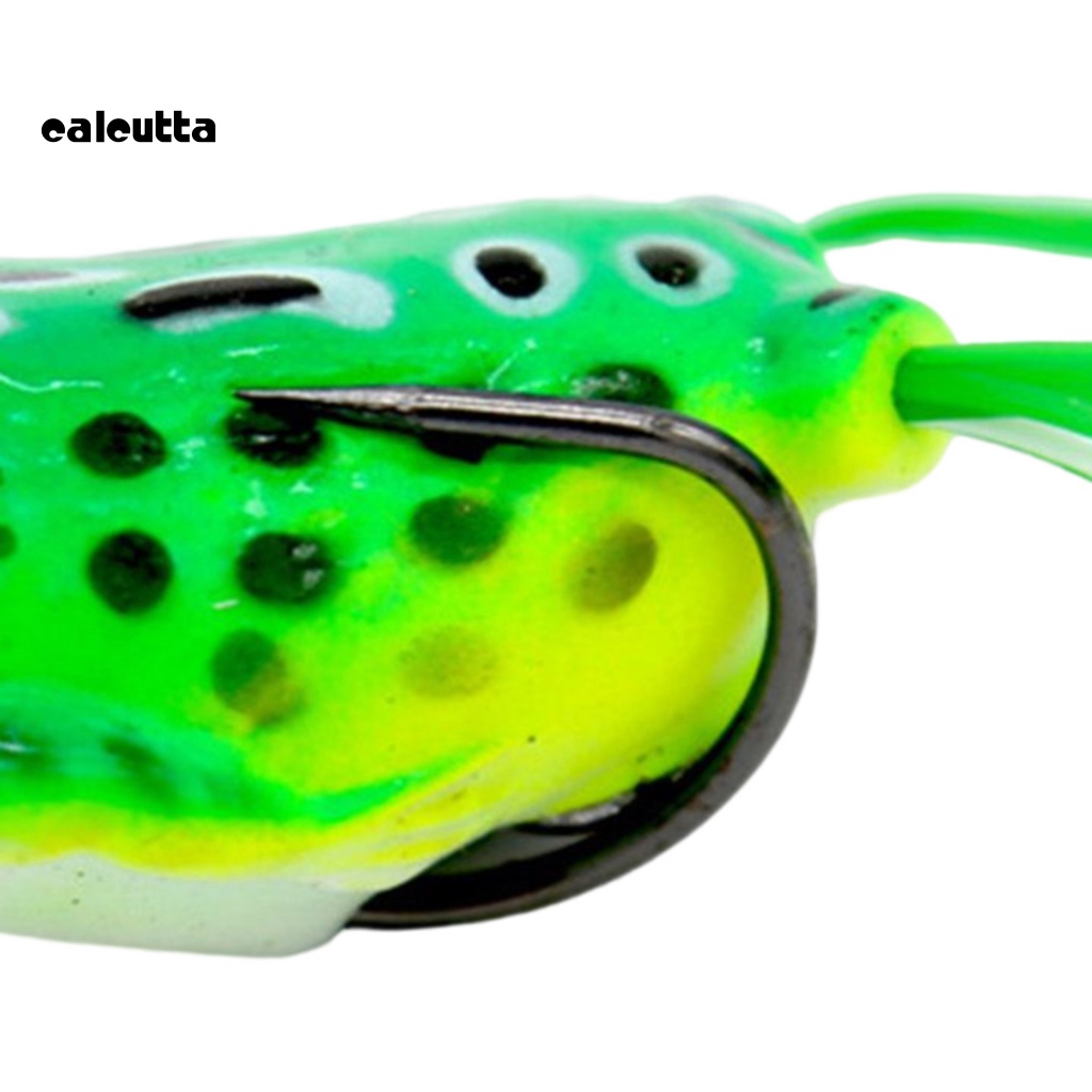 Mồi Câu Cá Giả Nhiều Lớp 55cm 12g Chống Cắn In Hình Ếch Sấm Sét Màu Đen