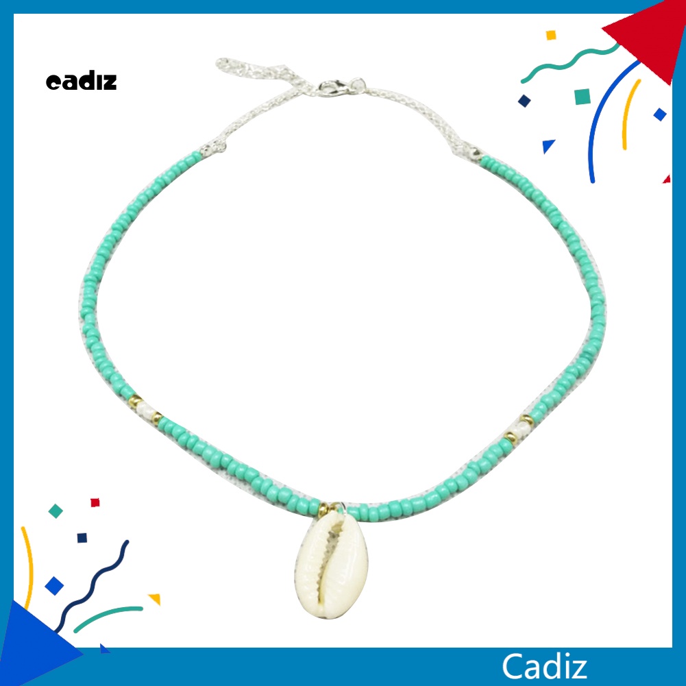 Vòng cổ Hạt Vỏ Sò Phong Cách Bohemian Thời Trang Đi Biển Mùa Hè Dành Cho Nữ