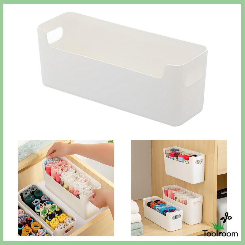 Hộp Đựng Vật Dụng Gắn Tường Dễ Lắp Ráp Sắp Xếp Gọn Gàng Cho Tủ Quần Áo / Ngăn Kéo Phòng Ngủ