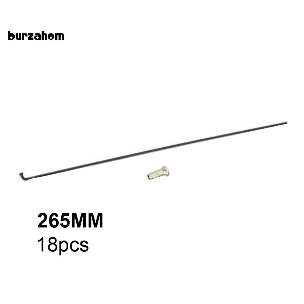 Bộ 18 Ống Thép Bọc Căm Xe Đạp 251mm-269mm