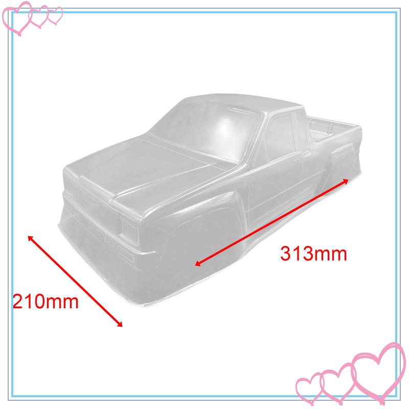 Vỏ Thân Xe 12.32 '' Dành Cho Xe Hơi Đồ Chơi RC Tỉ Lệ 1: 10