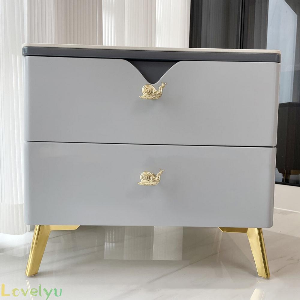 ⭐READY STOCK ⭐SnailsShape Brass Furniture Handles for Wardrobe Cabinet High Quality Door Knobs
