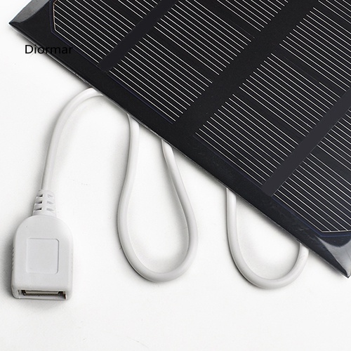 Tấm Pin Năng Lượng Mặt Trời 6V 3W 600MA Cho Điện Thoại