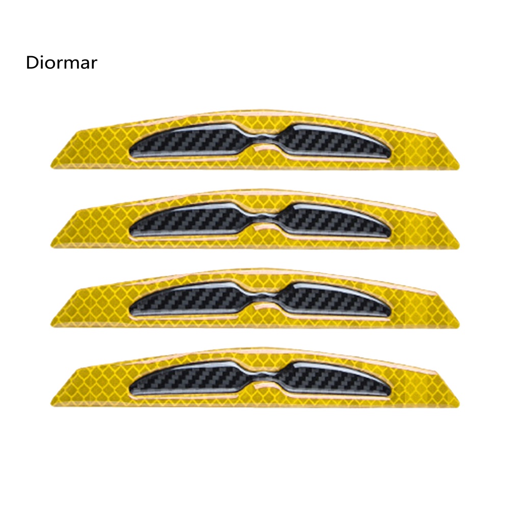 Bộ 4 Dải Dán Bảo Vệ Cạnh Cửa Xe Hơi Chống Va Chạm Tiện Dụng