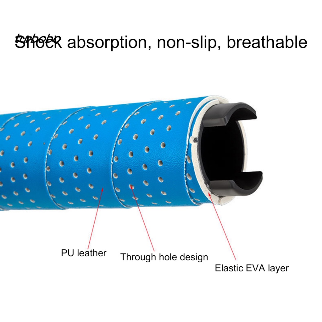 1 Bộ Vỏ Bọc Tay Lái Xe Đạp Chống Sốc / Mưa / Trượt Thiết Kế Lỗ Thoáng Khí Tiện Dụng