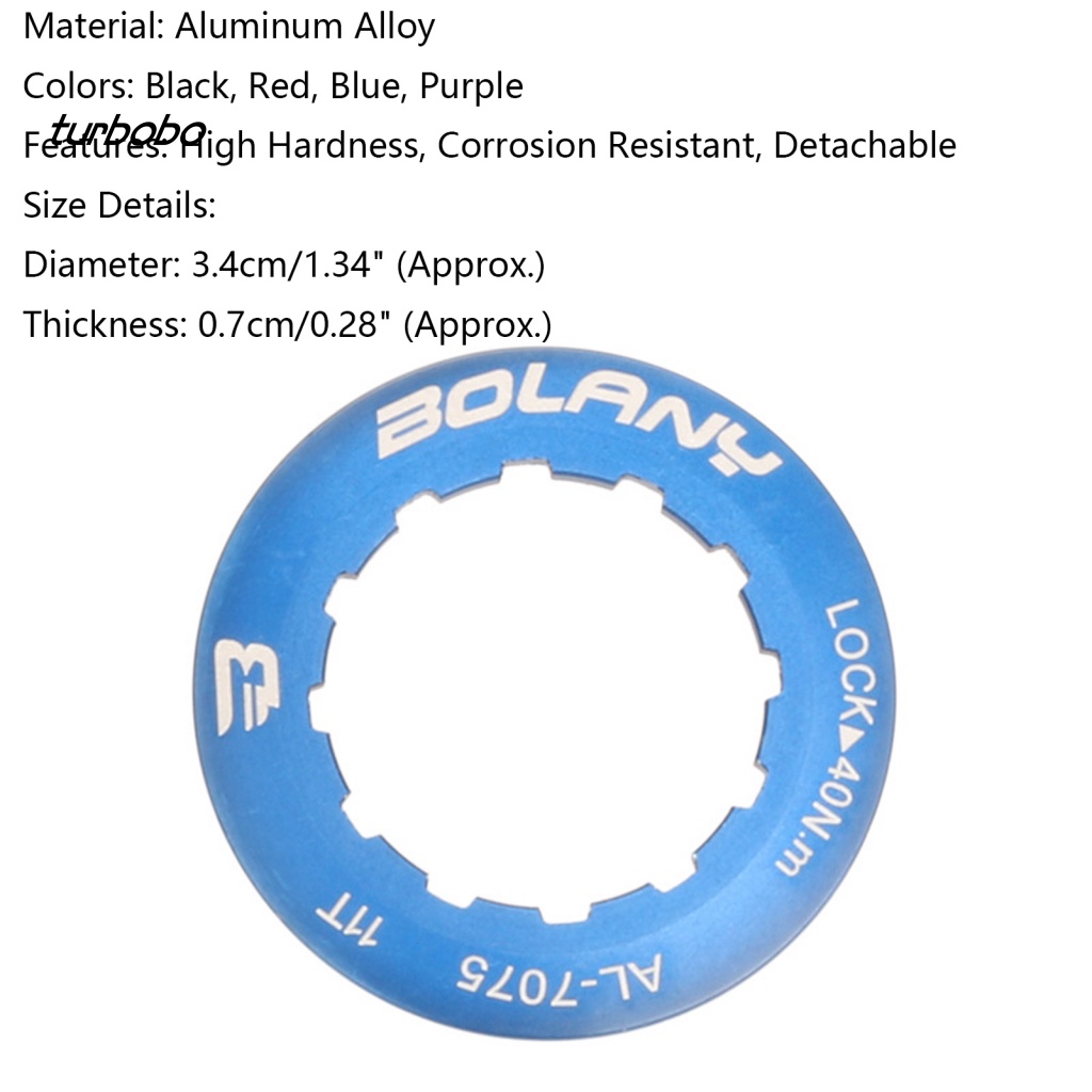 Set 4 Vòng Khóa Bảo Vệ Bằng Hợp Kim Nhôm Chống Ăn Mòn Cho Xe Đạp MTB