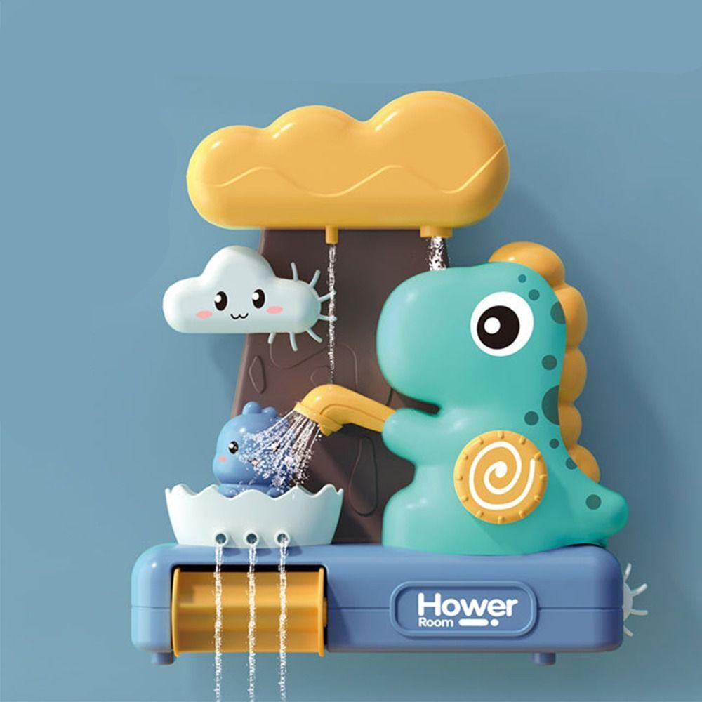 Đồ Chơi Đầu Vòi Sen Hình Khủng Long Hoạt Hình Bằng Nhựa 8.98 * 7.87 * 2.36in Dành Cho Trẻ Em