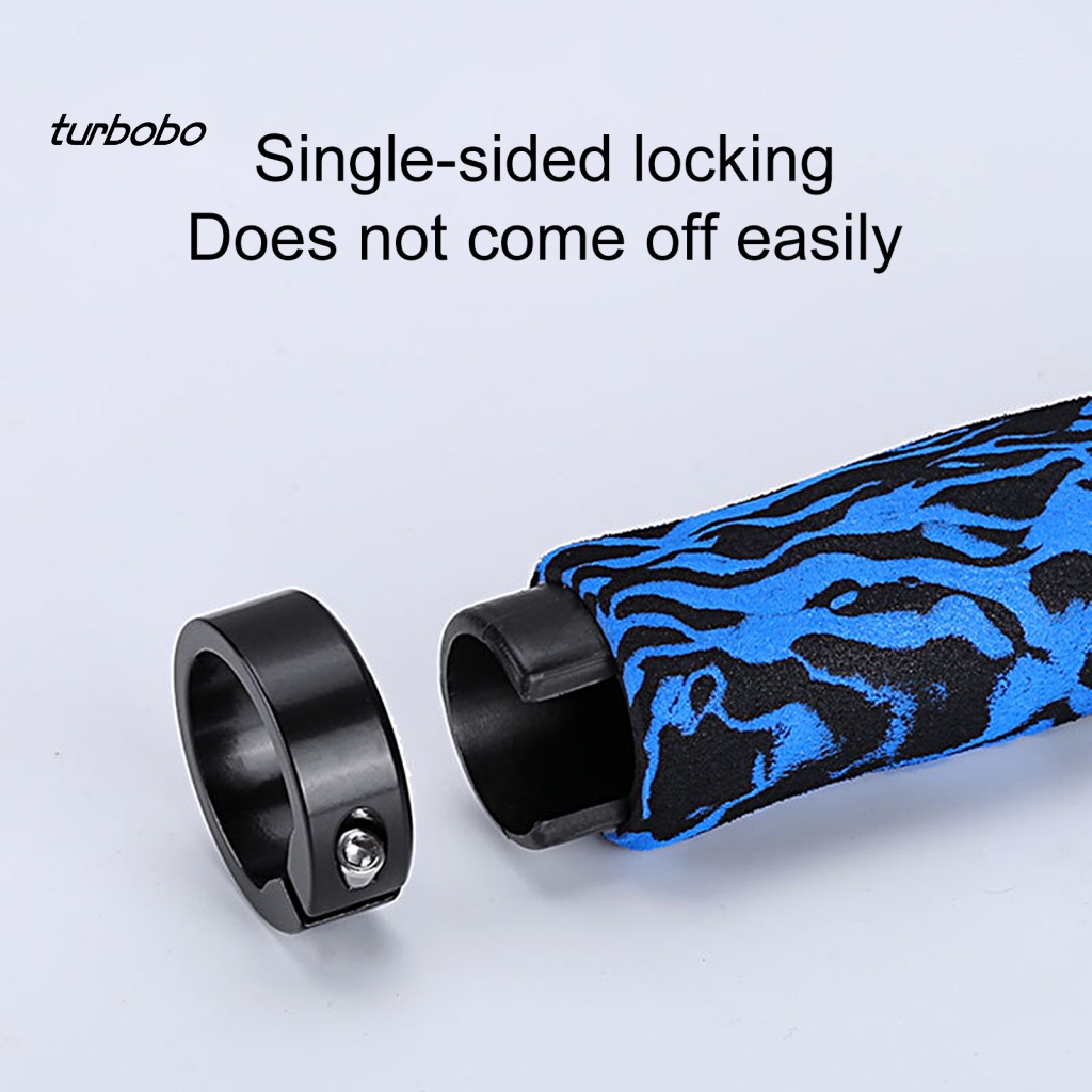 Set 2 Vỏ Bọc Tay Lái Xe Đạp Một Mặt Chống Sốc Chống Bụi Chống Trượt