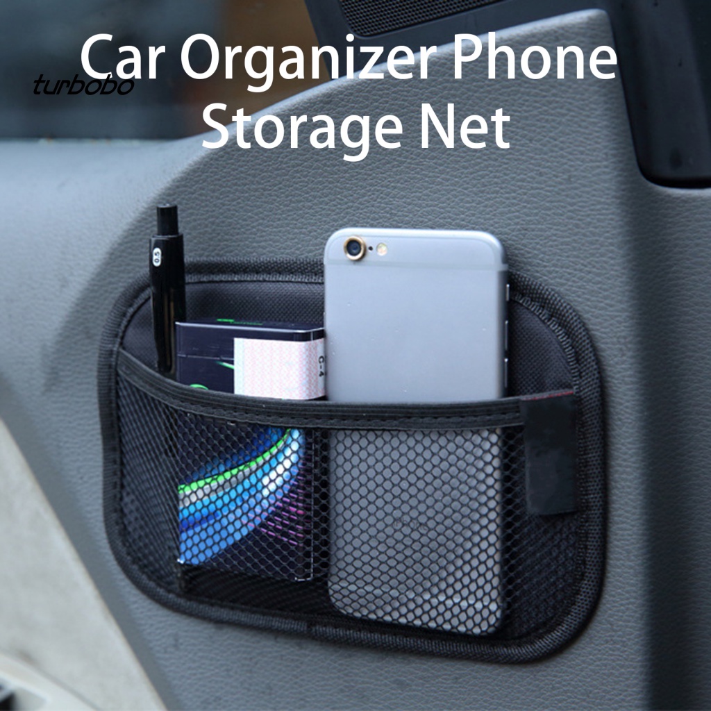 Túi Lưới Đựng Đồ Đa Năng Bằng Vải Oxford Thông Dụng Có Thể Tái Sử Dụng Cho Xe Hơi