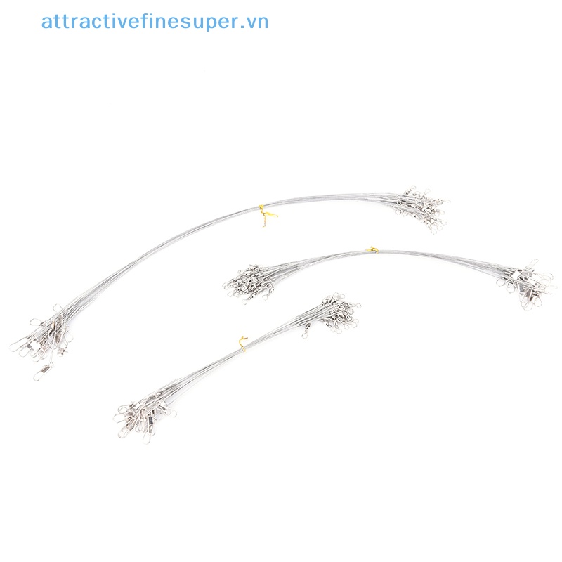 Set 20 Dây Thép Làm Phụ Kiện Câu Cá 15CM 20CM 30CM Áo Khoác Phao Thời Trang Trẻ Trung Cá Tính