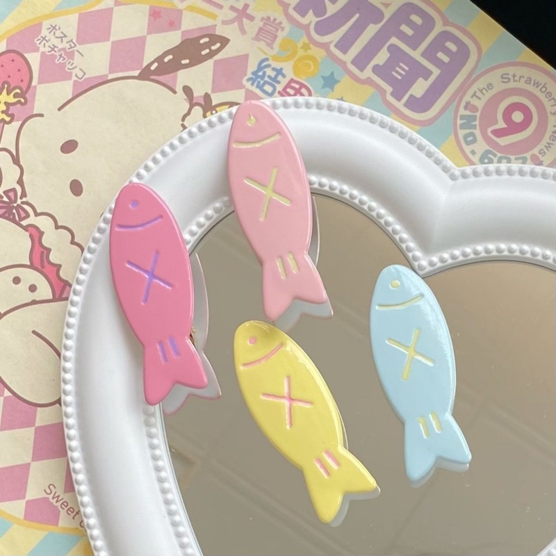 Kẹp Tóc Hình Cá Hoạt Hình Đáng Yêu Cho Bé Gái