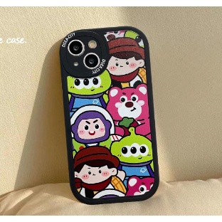 Ốp Điện Thoại iPhone Cặp đôi chuyện đồ chơi Disney hoạt hình  TPU Cho 14 XR 13 11 12 Pro Max 8 7 6 6S Plus X Xs Max Se 2020 13 12 11