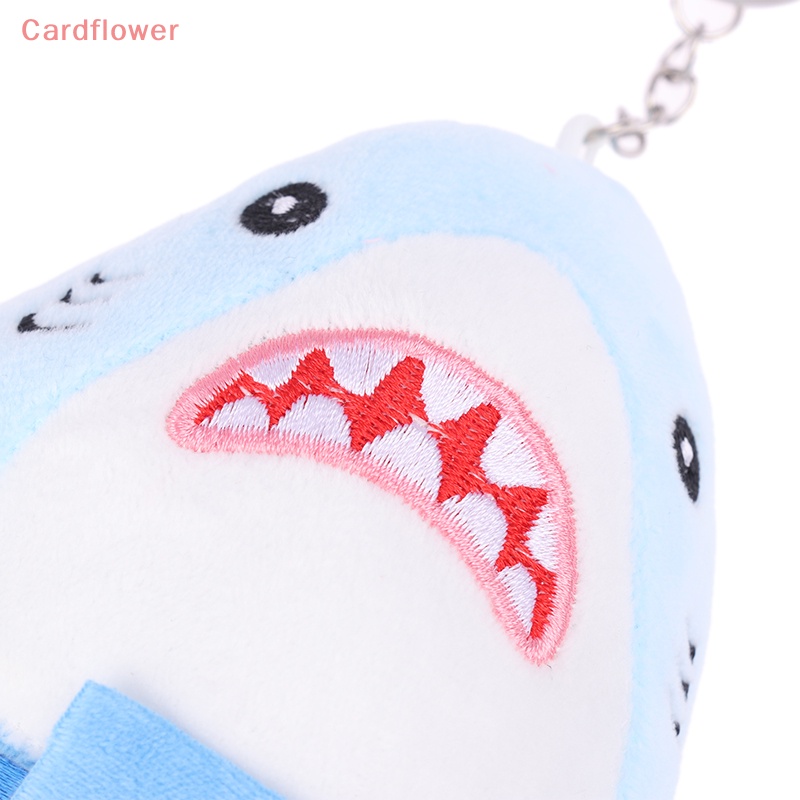 1 Móc Khóa Hình Cá Mập Nhồi Bông Ngộ Nghĩnh Mới