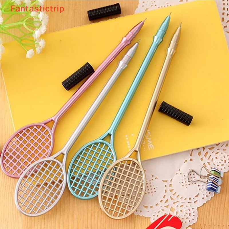 [FantastictripV] Bút Mực Nước Trung Tính Hình Vợt Cầu Lông / Tennis Sáng Tạo Dễ Thương