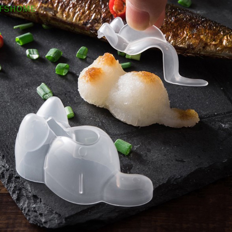 1 Khuôn Làm Cơm Nắm Hình Mèo Dễ Thương