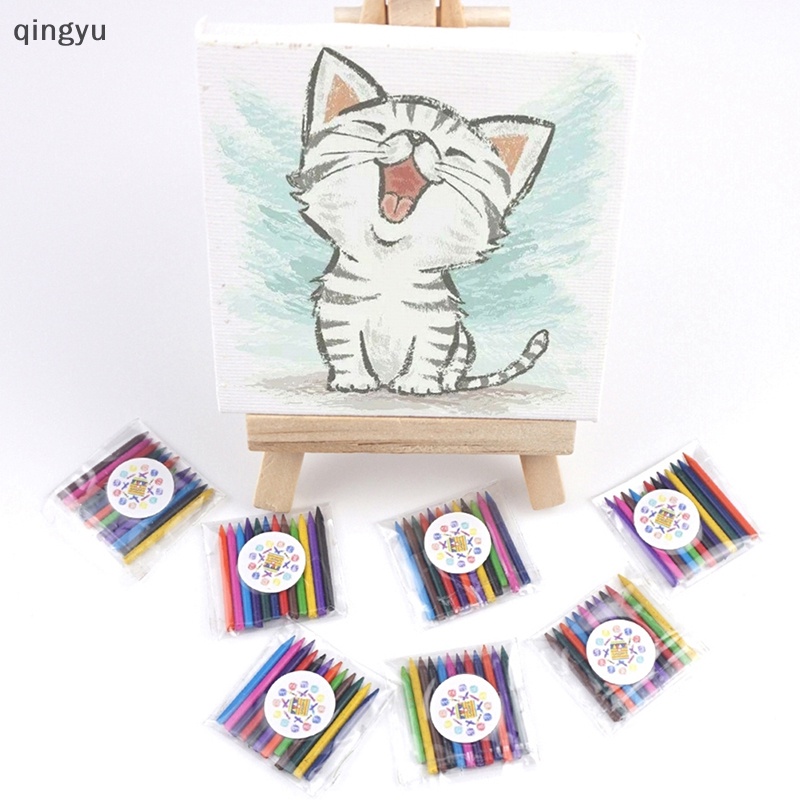 1 Bộ Bút Màu Nước Mini Tỷ Lệ 1: 12 Dùng Trang Trí Nhà Búp Bê