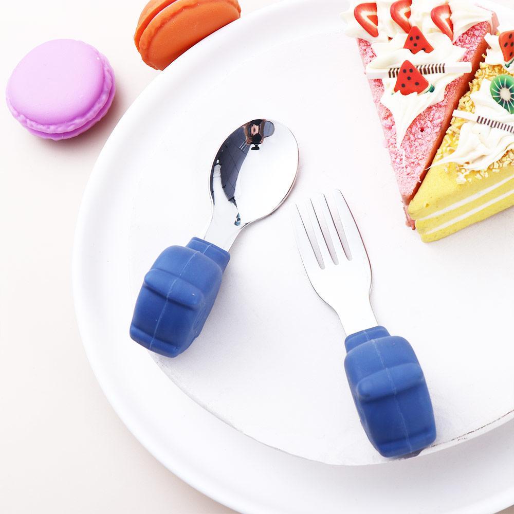 YIYU Bộ Muỗng Nĩa Tập Ăn Dành Cho Bé