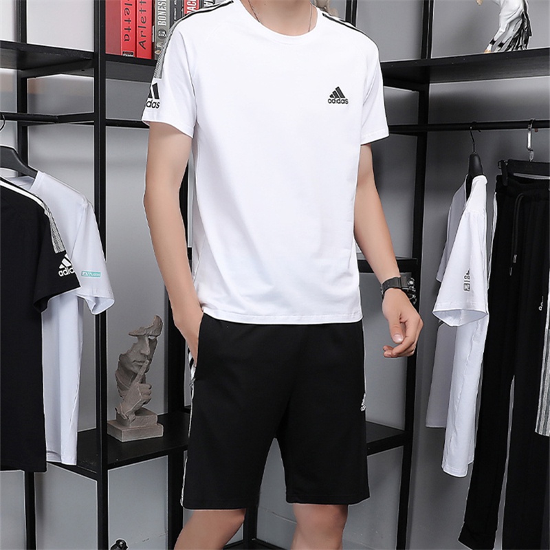 Bộ Quần Áo Thể Thao Adidas 100% Chính Hãng Thoáng Khí Mau Khô Cho Nam