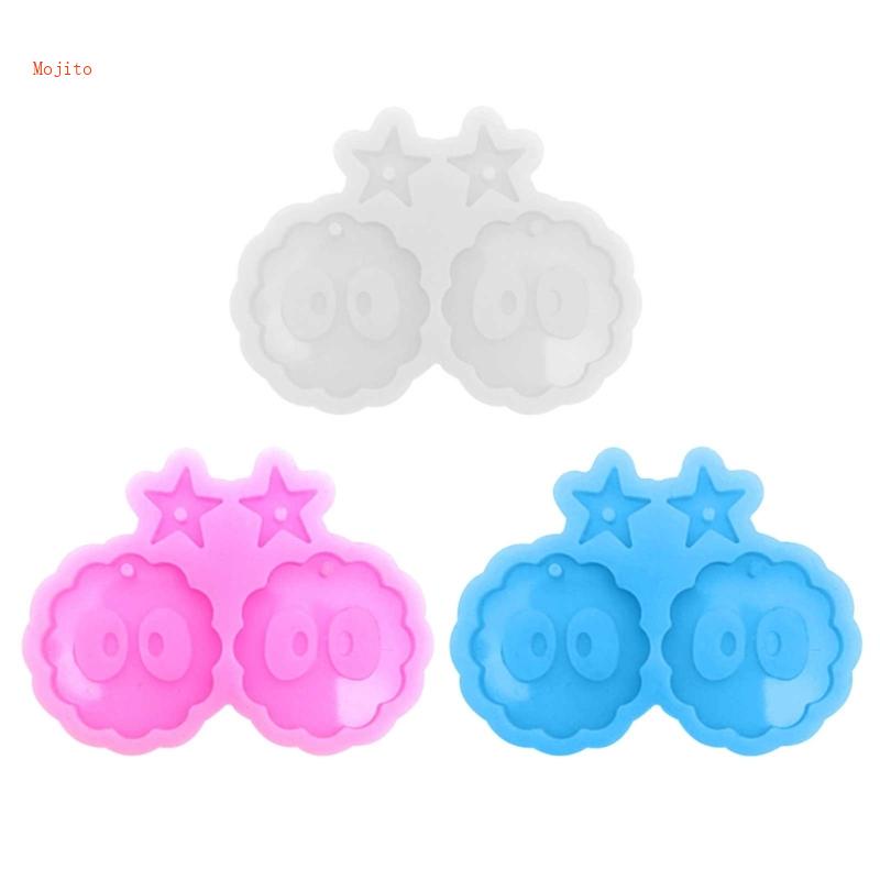 Khuôn Silicone Làm Mặt Dây Chuyền Hình Ngôi Sao Xinh Xắn