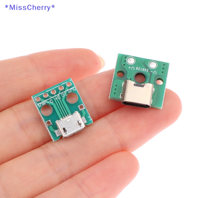 Set 10 Giắc Cắm Micro USB Type C PH2.0 Chất Lượng Cao Mới