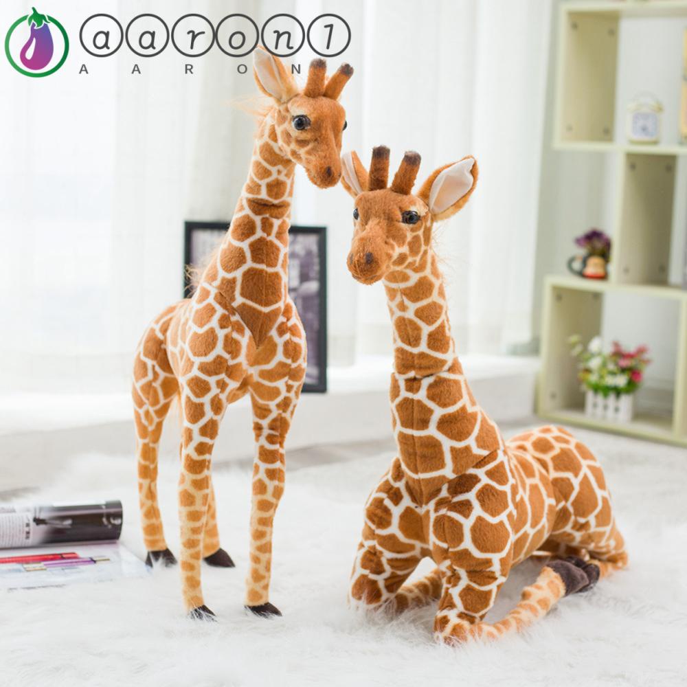 AARON1 Hươu Cao Cổ Nhồi Bông Mềm Mại Xinh Xắn