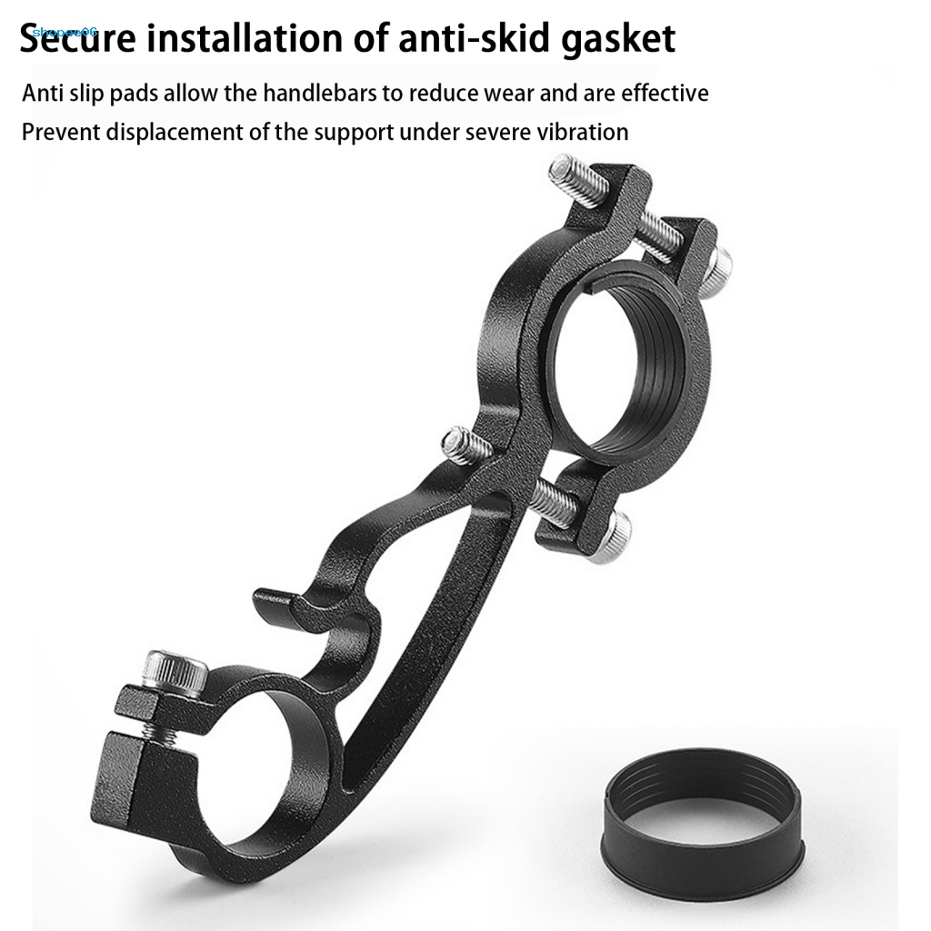 1 Bộ Giá Đỡ Gắn Tay Lái Xe Đạp Bằng Hợp Kim Nhôm Chống Nước Chống Trượt