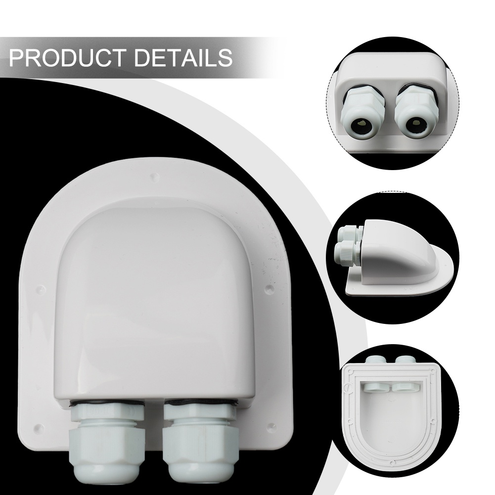 Đầu Nối ABS Thiết Kế Cong Chống Thấm Nước Cho Nhà Motorhome Photovoltaic Năng Lượng Mặt