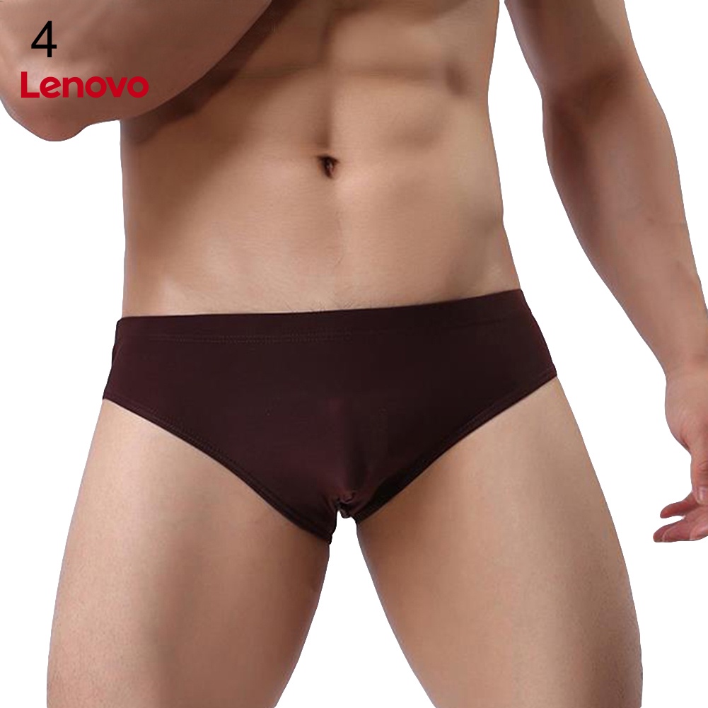 Quần Lót Lụa Co Giãn Màu Sắc Thời Trang Cho Nam