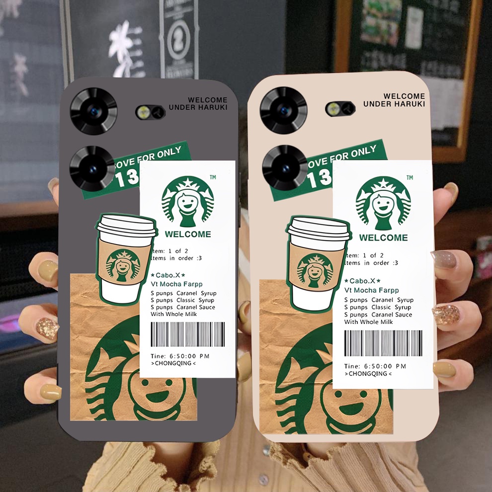 Ốp Lưng Starbucks Cho Điện Thoại Tecno Pova 5 4G / LH7N