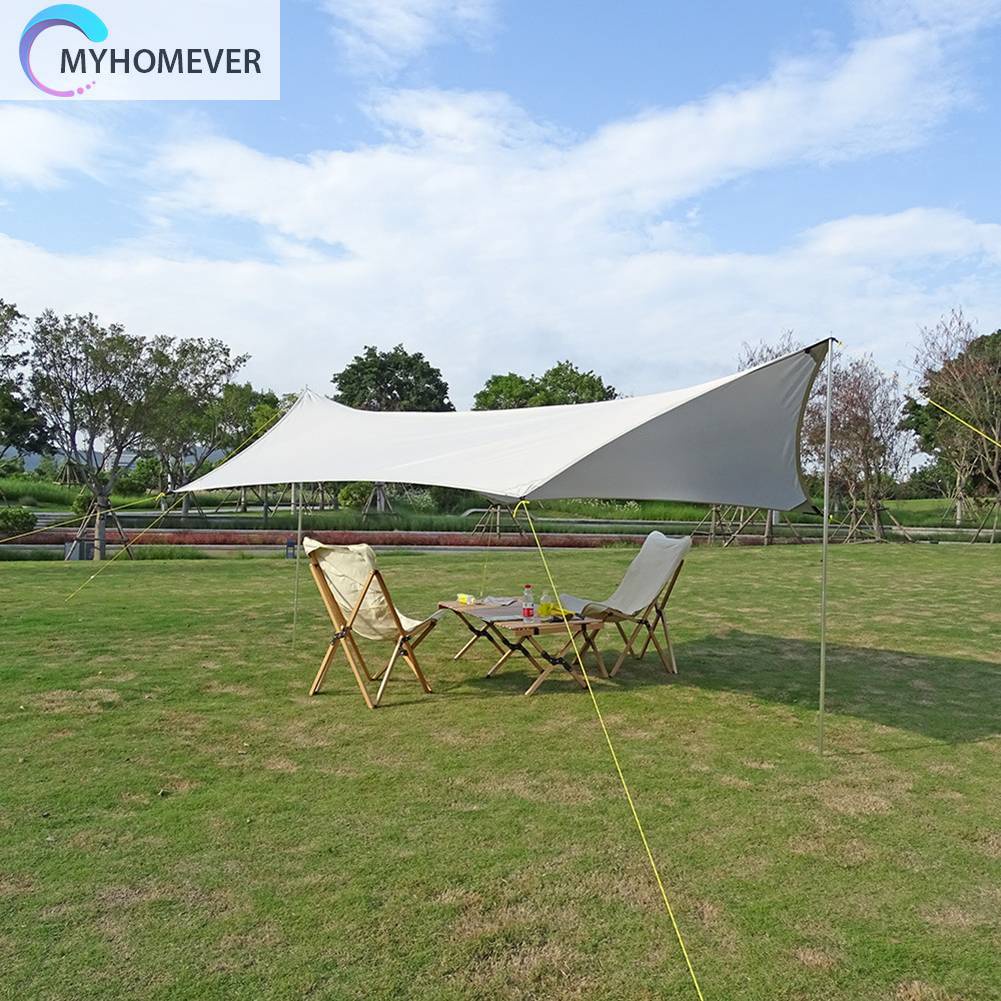 Tấm Bạt Che Nắng Chống Thấm Nước 3x4M Có Thể Gấp Gọn Tiện Dụng