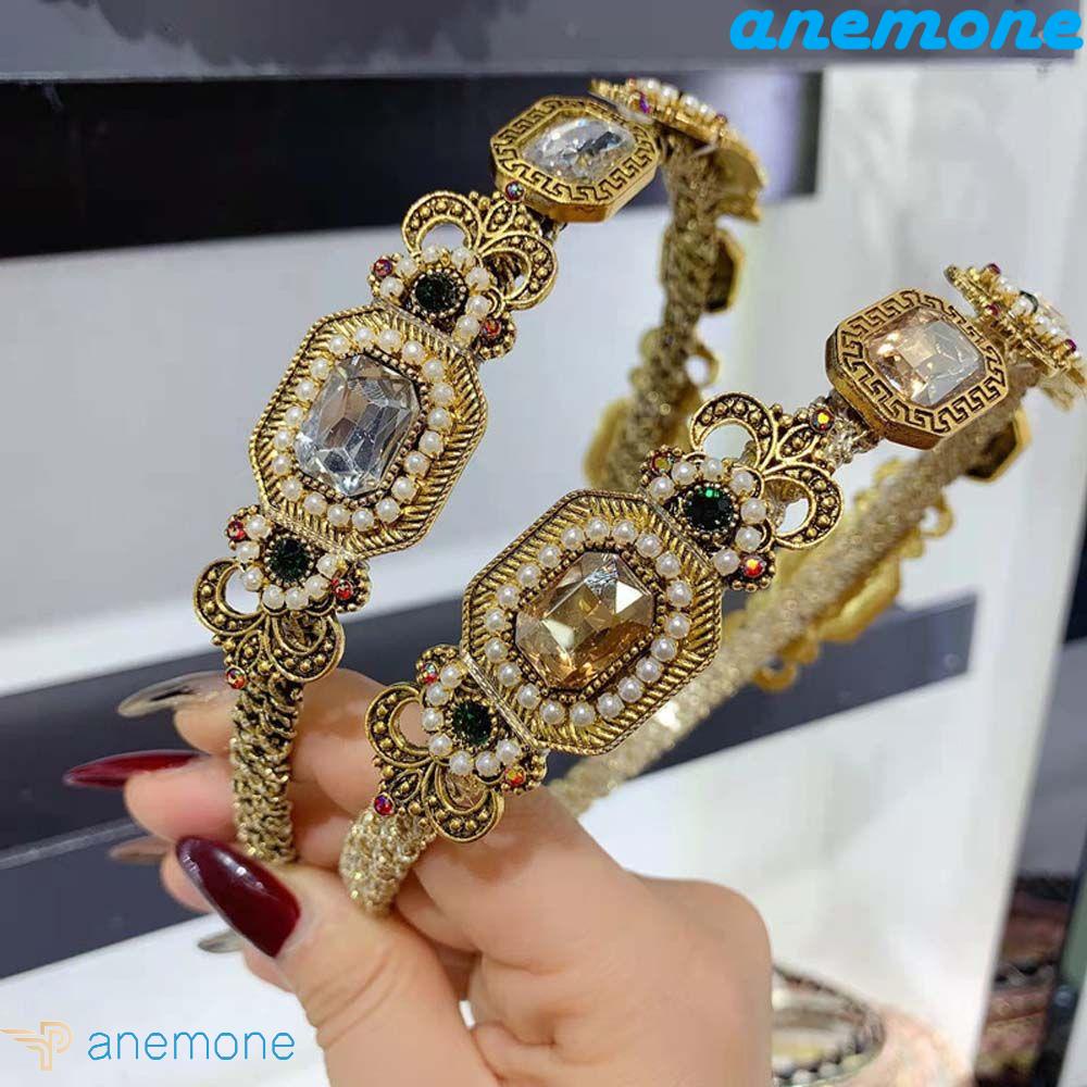 ANEMONE Băng Đô Họa Tiết Hình Học Thời Trang Nữ Tính