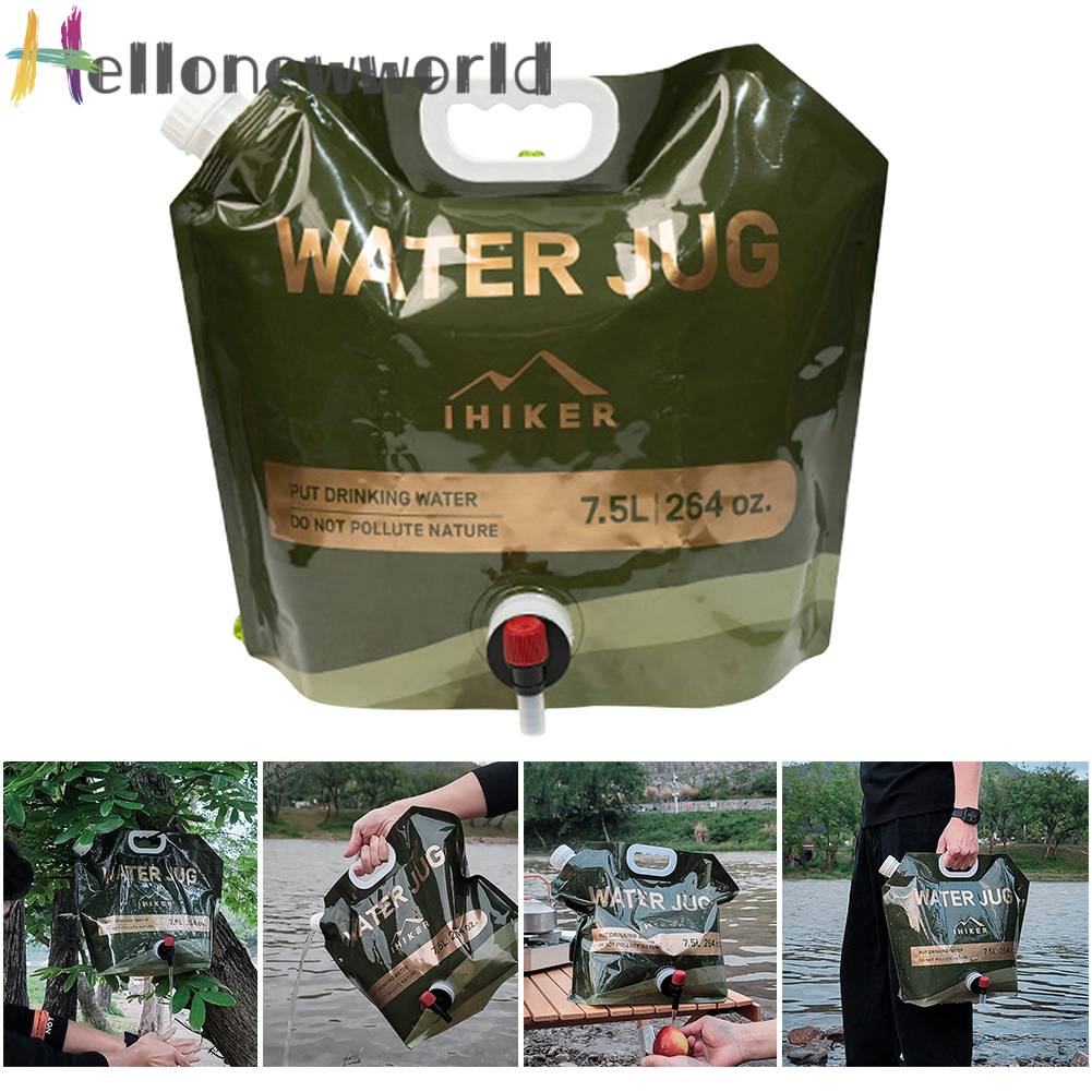 Túi Đựng Nước 7.5L 7.5L Không Rò Rỉ Tiện Dụng Mang Theo Du Lịch Cắm Trại