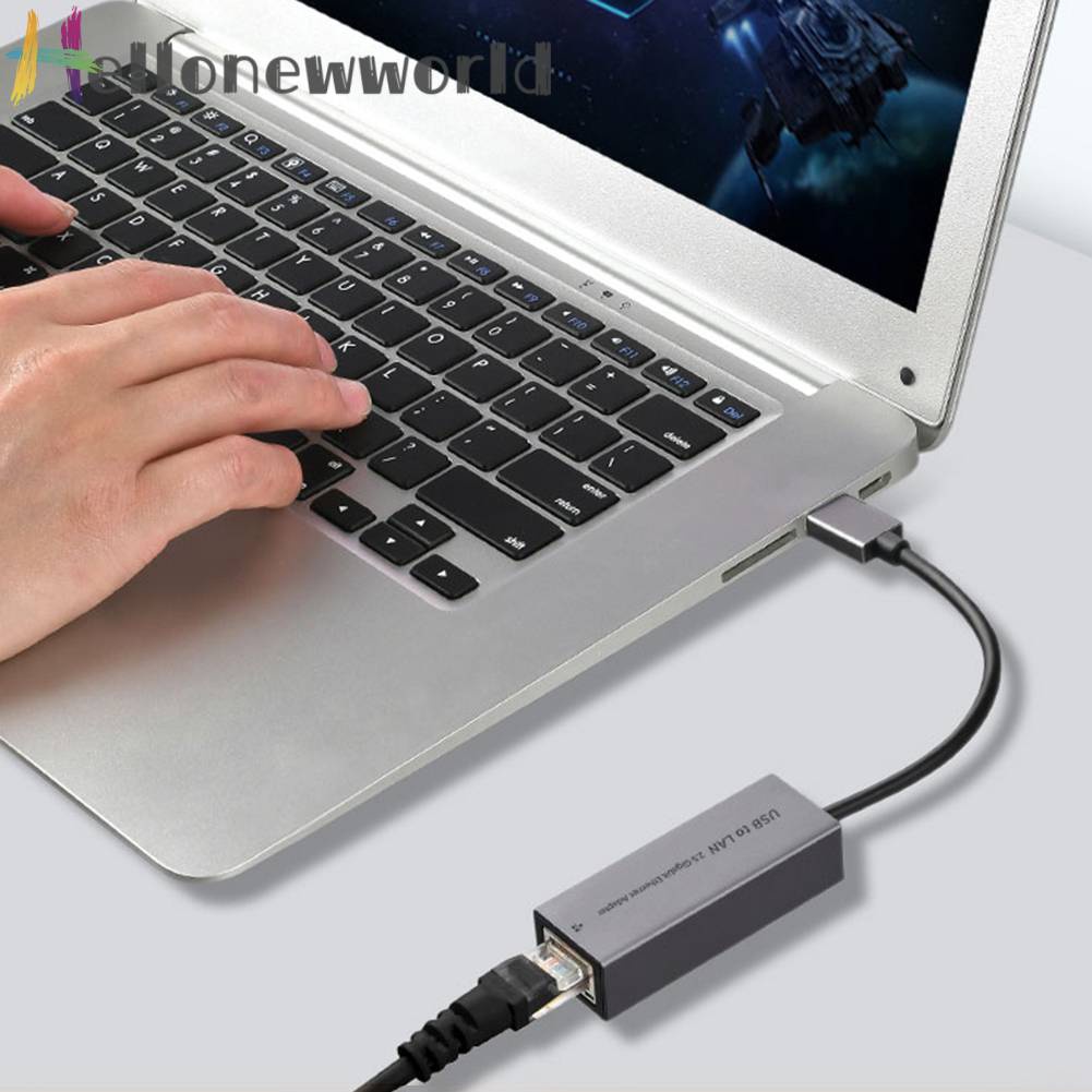 Thẻ Mạng 2.5G 2500Mbps Chuyển Đổi Từ Type-C / USB3.0 Sang RJ45
