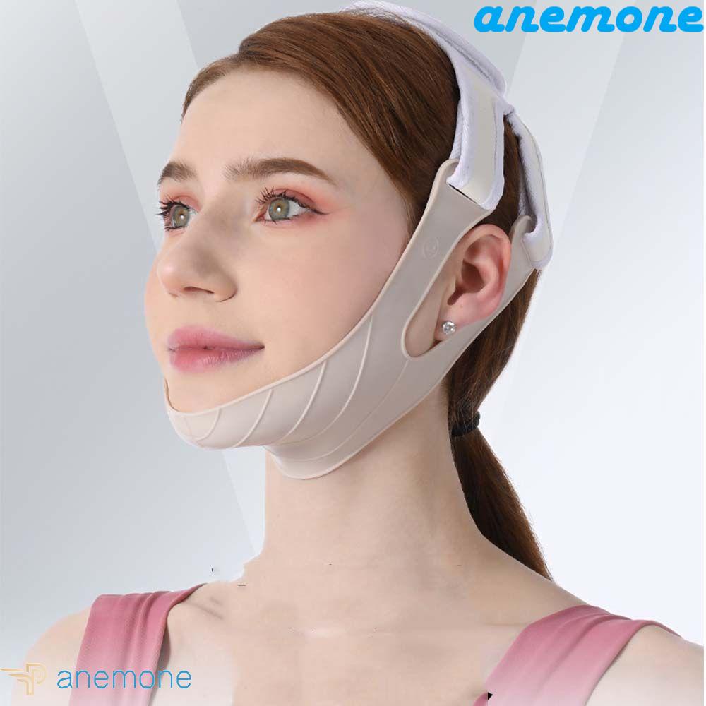 ANEMONE Đai Silicone Mềm Nâng Cơ Mặt Thon Gọn