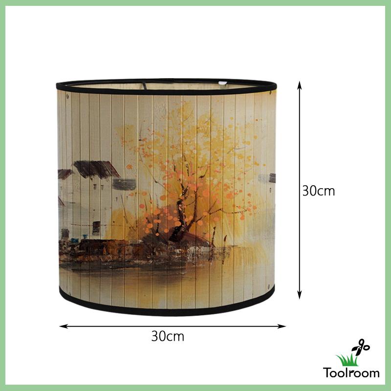 Chụp Đèn Treo Trần Nhà Bằng Vải Dệt Thủ Công In Họa Tiết Trống Cổ Điển Trang Trí Phòng Ngủ / Nhà Cửa