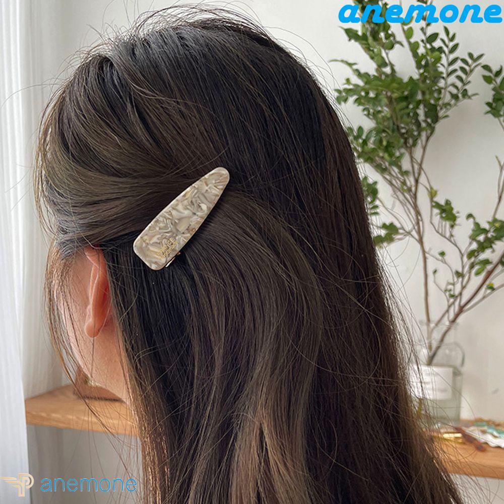 ANEMONE Kẹp Tóc Mỏ Vịt Phong Cách Vintage Thanh Lịch Cho Nữ