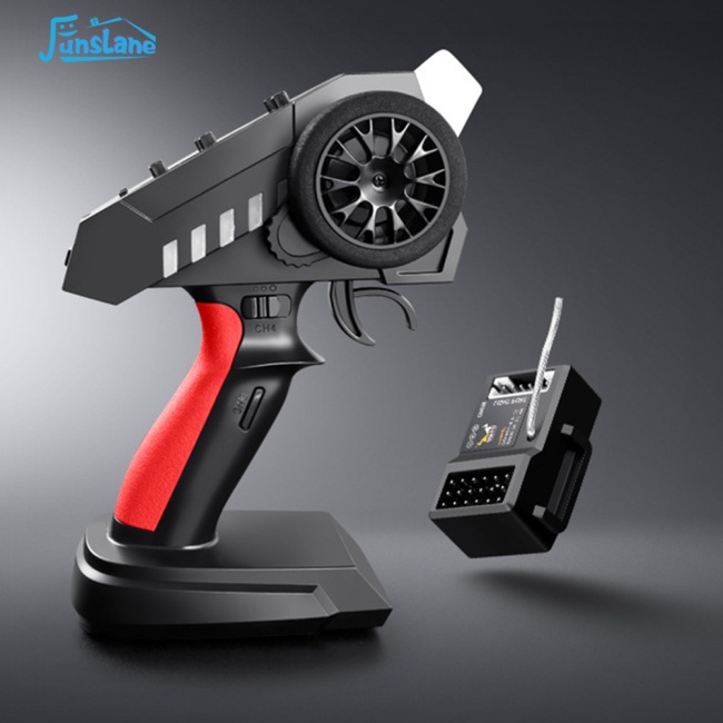 Xe Tăng Điều Khiển Từ Xa Funlane R952 2.4G 6 Kênh Có Đèn DIY