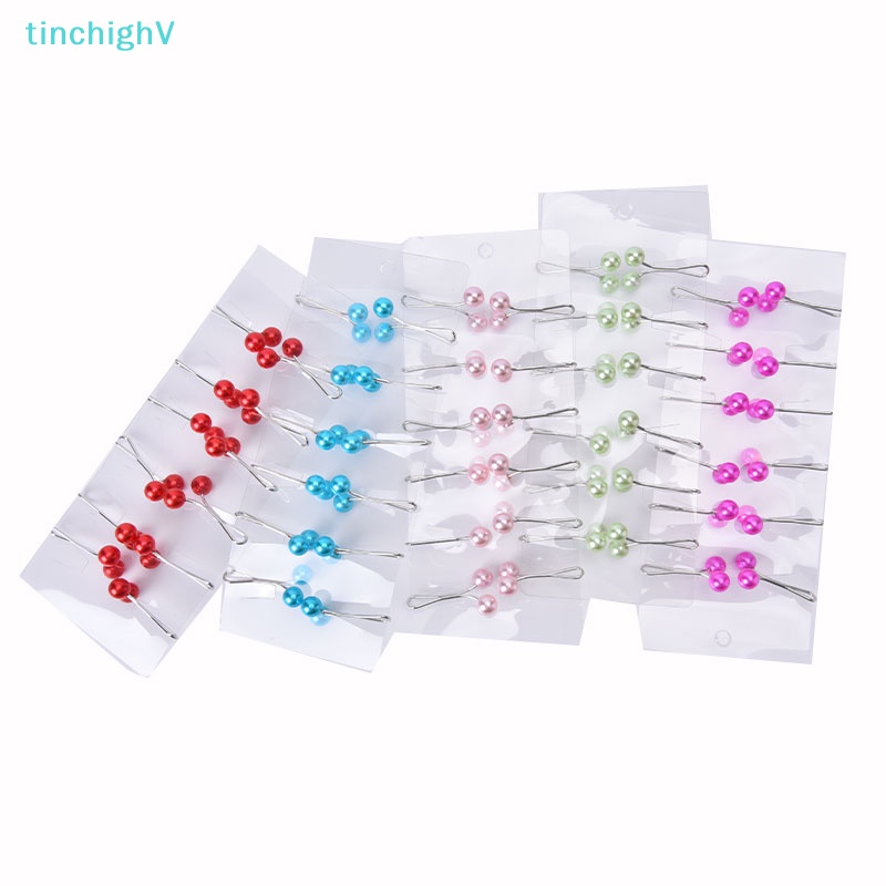 [TinchighV] Set 12 Ghim Cài Khăn Choàng Đính Ngọc Trai Giả Sang Trọng Cho Nữ