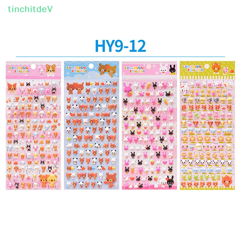 [TinchitdeV] Hình Dán Động Vật 3D Trang Trí Nhật Ký [Hàng Mới]