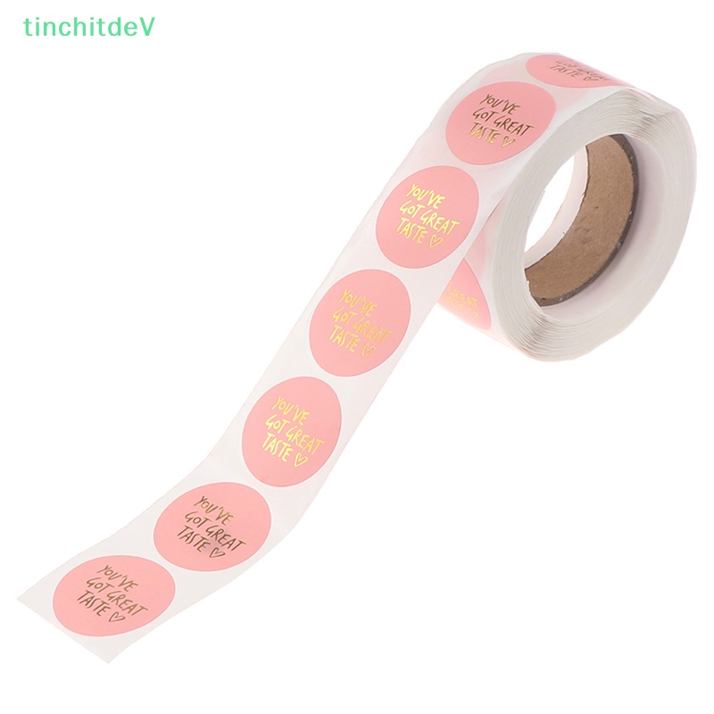 Set 500 Miếng Dán Họa Tiết Chữ Thank You Dễ Thương Dùng Trang Trí Sổ Tay / Quà Tặng