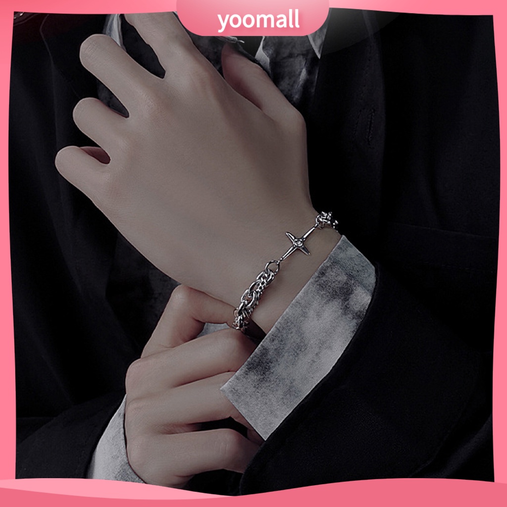 [YM] Vòng Tay Trang Sức Nhiều Lớp Mạ Điện Lâu Trôi Độ Bóng Cao Không Phai Màu Trang Trí Ngôi Sao