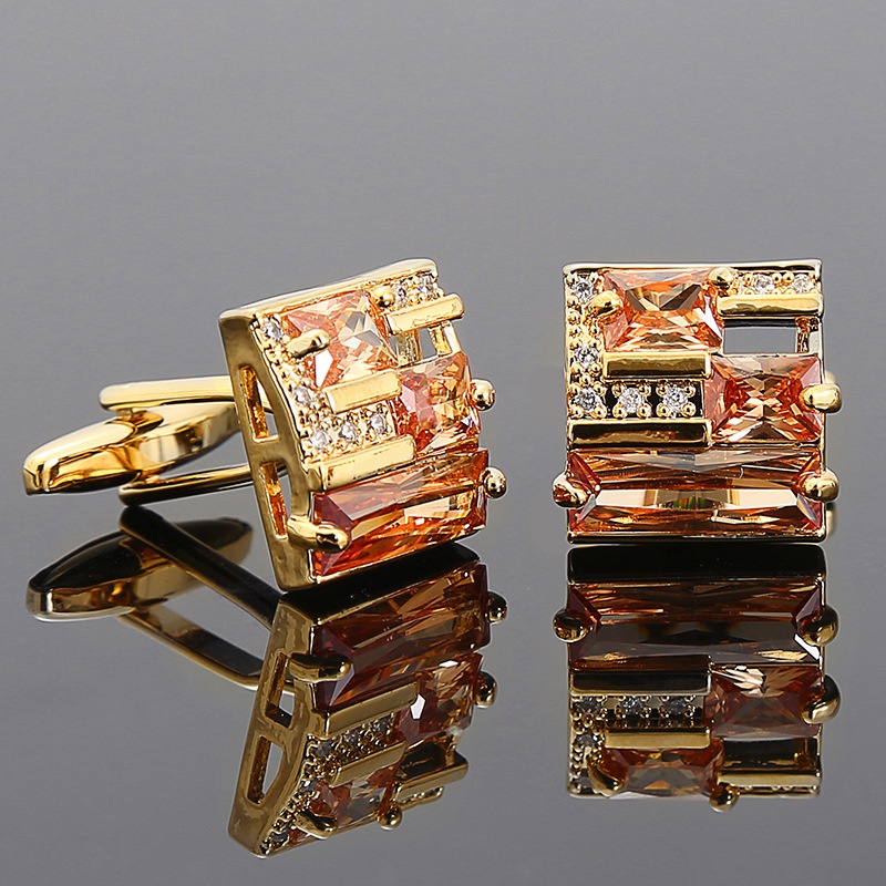 Khuy Măng Sét Đính Đá Sang Trọng Dành Cho Nam