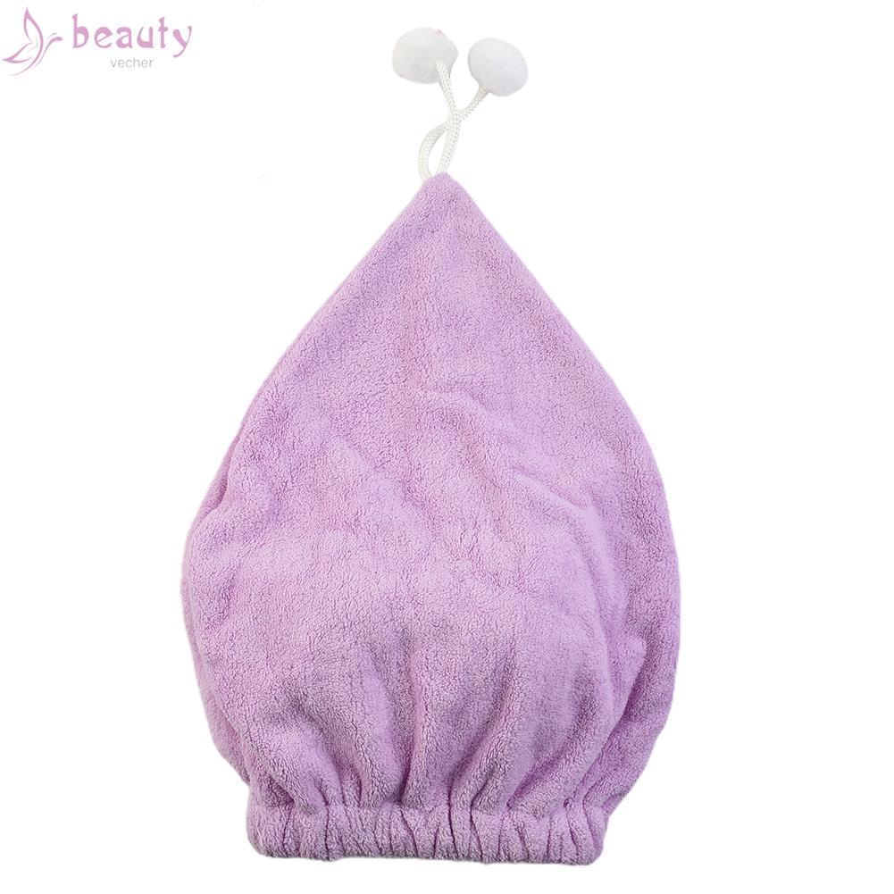 Khăn Turban Sợi Nhỏ Siêu Thấm Hút Làm Khô Tóc